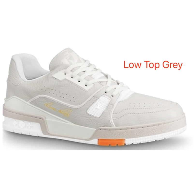 New L V Trainer Sneaker Shoes Low Top Grey (1) - www.kitistry.com New L V Trainer Sneaker Shoes Low Top Grey (1) - www.kitistry.com