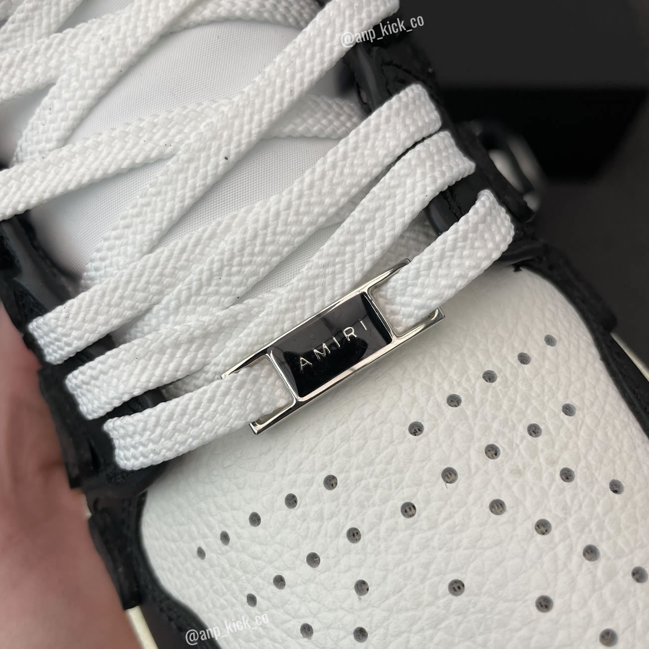 A M I R I Skel Top High Leather Sneakers Black White Anpkick Mfs002 004 (12) - www.kitistry.com A M I R I Skel Top High Leather Sneakers Black White Anpkick Mfs002 004 (12) - www.kitistry.com