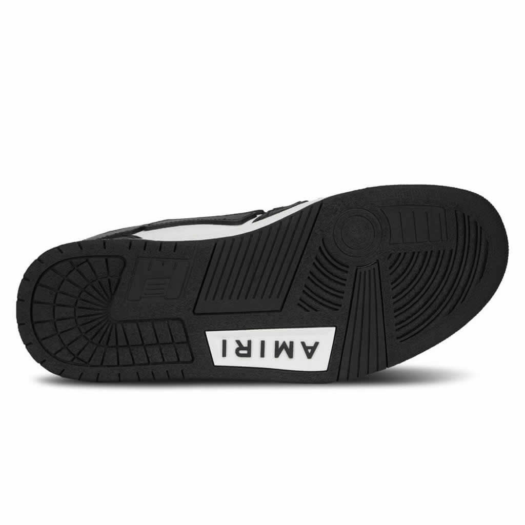 A M I R I Skel Top High Leather Sneakers Black White Mfs002 004 (5) - www.kitistry.com A M I R I Skel Top High Leather Sneakers Black White Mfs002 004 (5) - www.kitistry.com