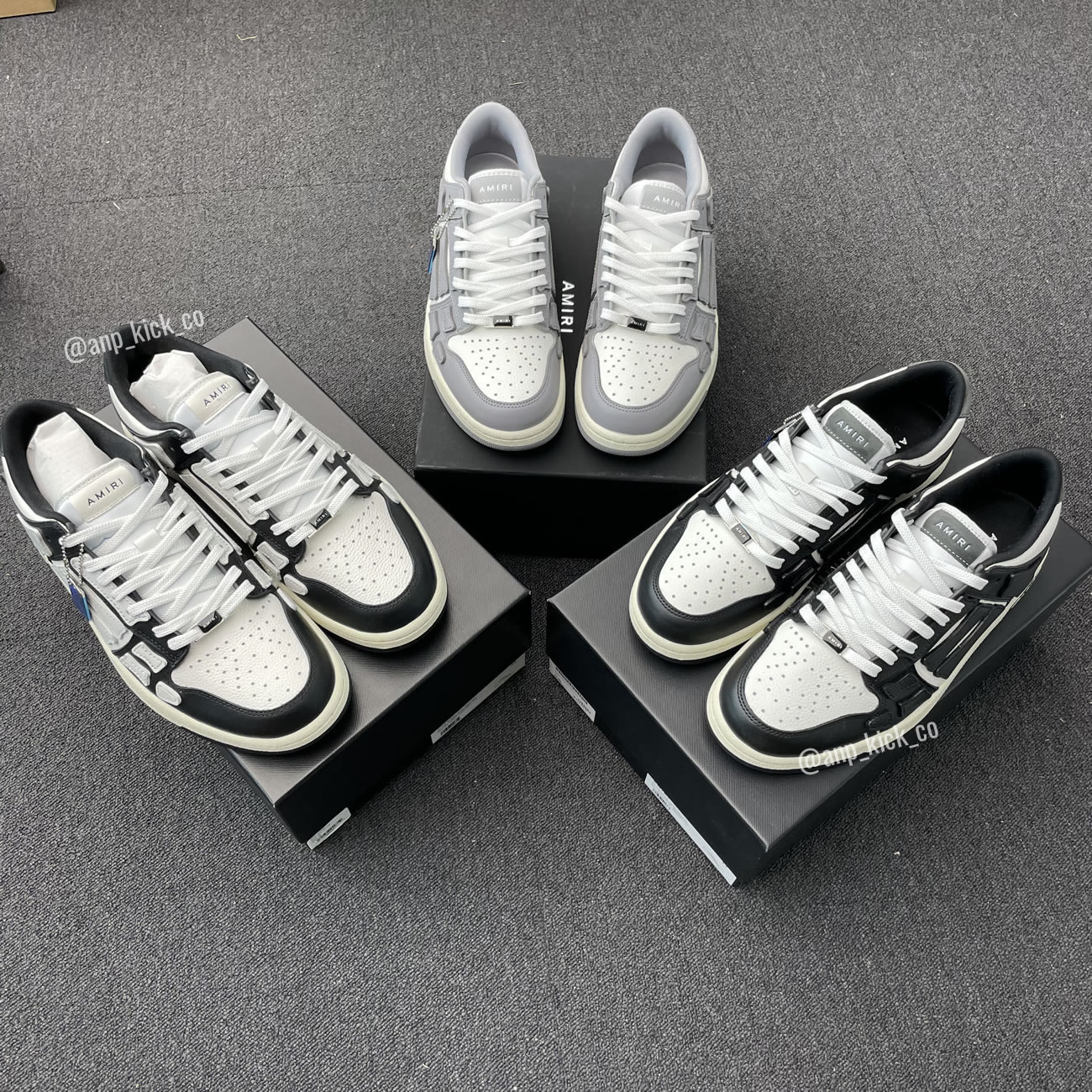 A M I R I Skel Top Low Leather Sneakers Black White Anpkick Mfs003 004 (7) - www.kitistry.com A M I R I Skel Top Low Leather Sneakers Black White Anpkick Mfs003 004 (7) - www.kitistry.com