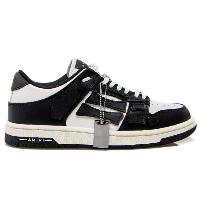 A M I R I Skel Top Low Leather Sneakers Black White Mfs003 004 (2) - www.kitistry.com A M I R I Skel Top Low Leather Sneakers Black White Mfs003 004 (2) - www.kitistry.com
