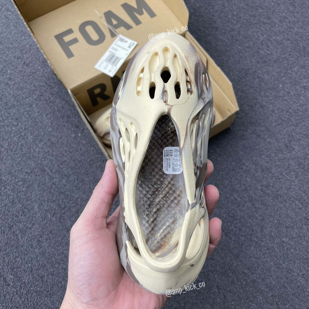 Adidas Yeezy Foam Rnnr Mx Cream Clay Anpkick Gx8802 (4) - www.kitistry.com