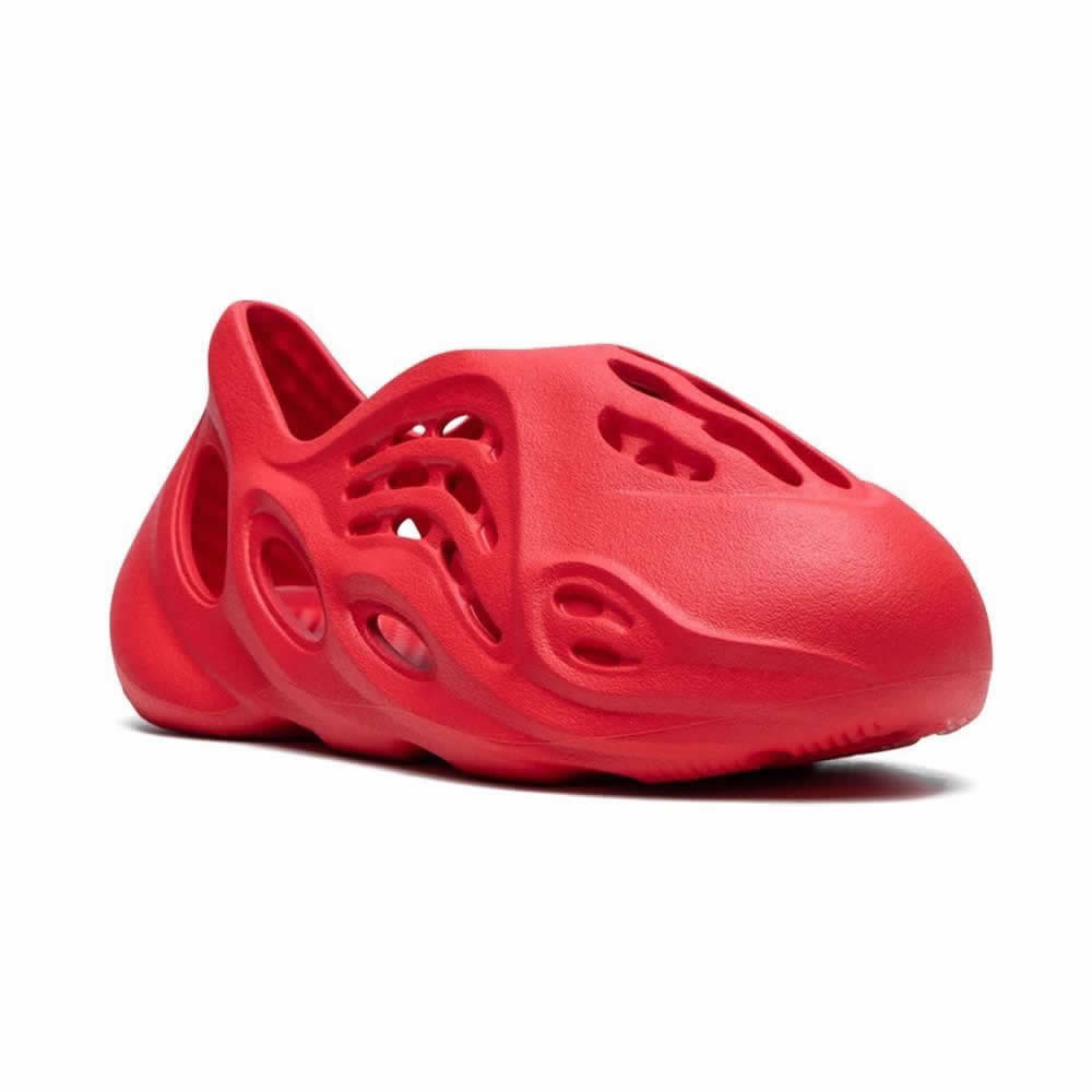 Adidas Yeezy Foam Rnnr Vermillion Red Kids Gx1136 (3) - www.kitistry.com