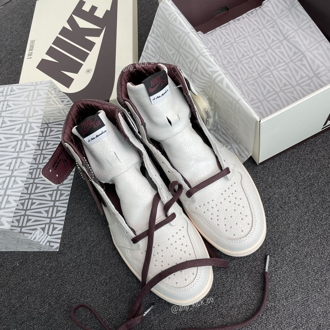 A Ma Maniere Air Jordan 1 High Og Sail And Burgundy Anpkick Do7097 100 (14) - www.kitistry.com