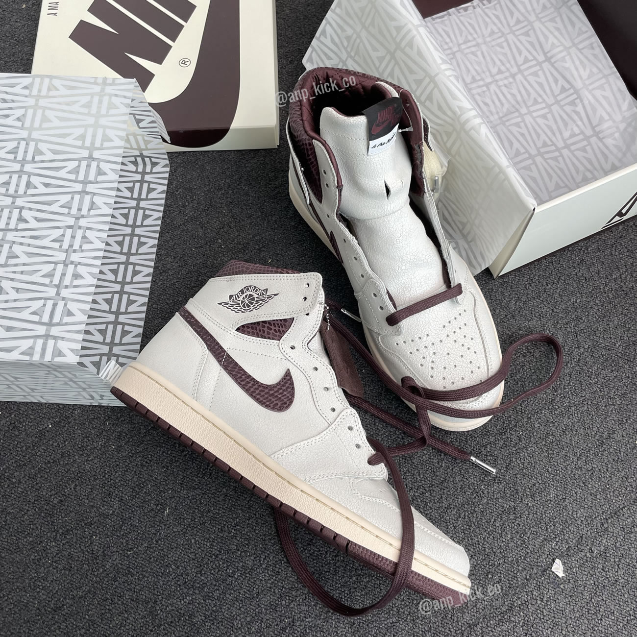 A Ma Maniere Air Jordan 1 High Og Sail And Burgundy Anpkick Do7097 100 (15) - www.kitistry.com