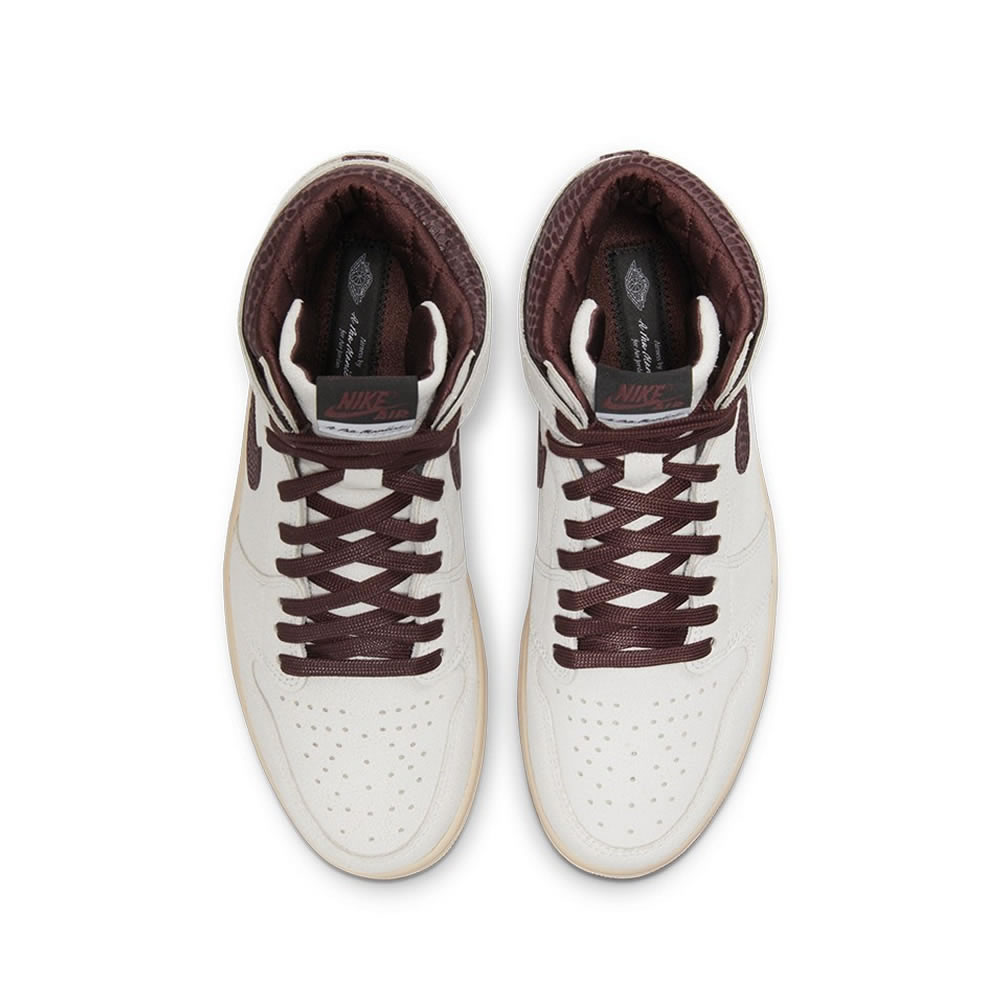 A Ma Maniere Air Jordan 1 High Og Sail And Burgundy Do7097 100 (4) - www.kitistry.com