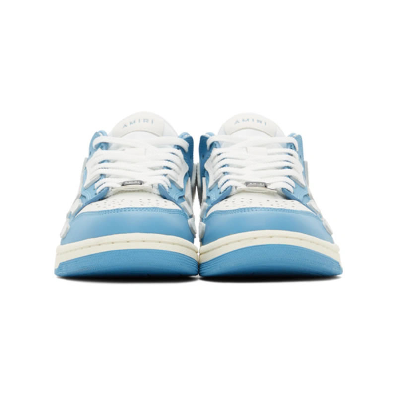 A M I R I Skel Top Low Leather Sneakers Blue Mfs003 462 (3) - www.kitistry.com A M I R I Skel Top Low Leather Sneakers Blue Mfs003 462 (3) - www.kitistry.com