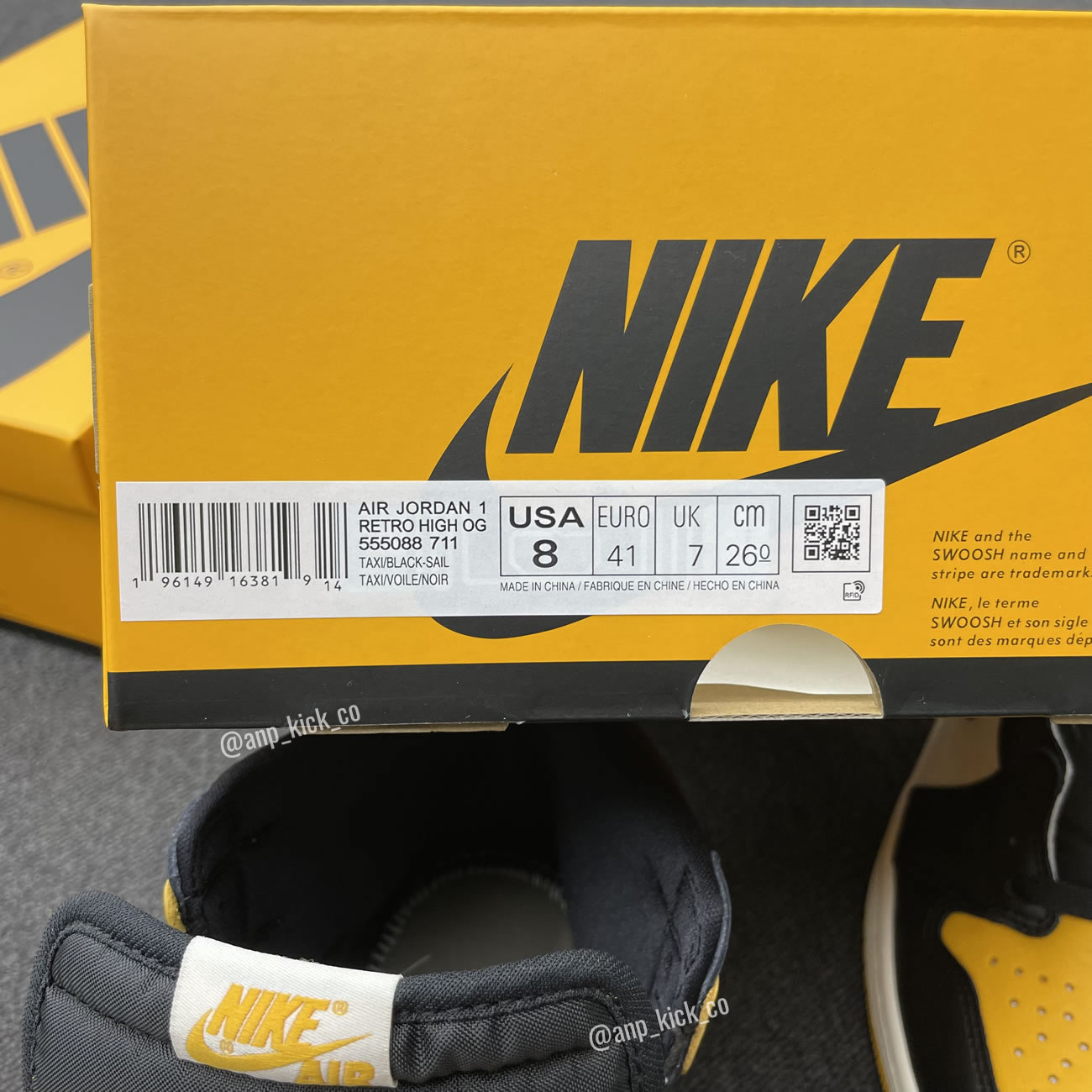 Air Jordan 1 Retro High Og Anpkick Yellow Toe 555088 711 (17) - www.kitistry.com Air Jordan 1 Retro High Og Anpkick Yellow Toe 555088 711 (17) - www.kitistry.com