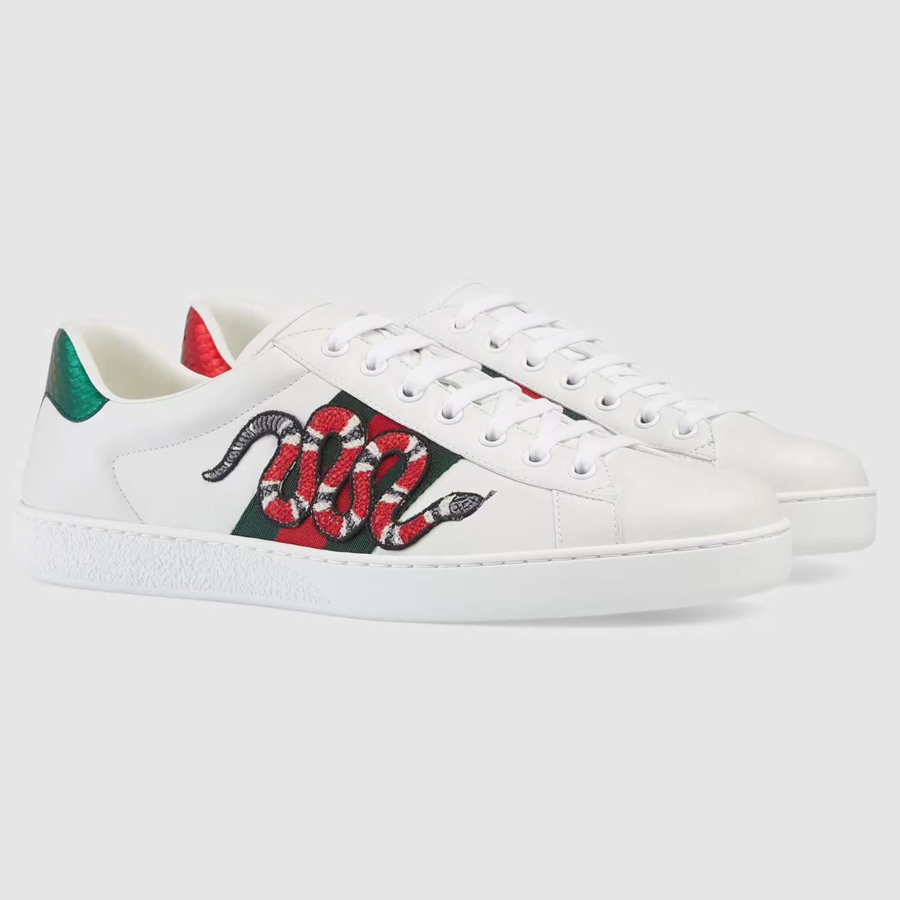 G U C C I Gg White Embroidered Ace Sneaker For Mens Womens (2) - www.kitistry.com G U C C I Gg White Embroidered Ace Sneaker For Mens Womens (2) - www.kitistry.com