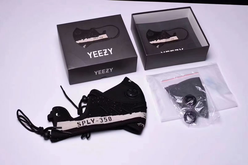 Adidas Yeezy Boost 350 V2 Oreo Face Mask (2) - www.kitistry.com