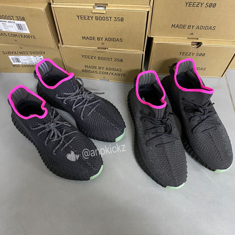 Adidas Yeezy Boost 350 V2 Nrg Red October Non Reflective Ut8830 Reflective Ut8831 (8) - www.kitistry.com