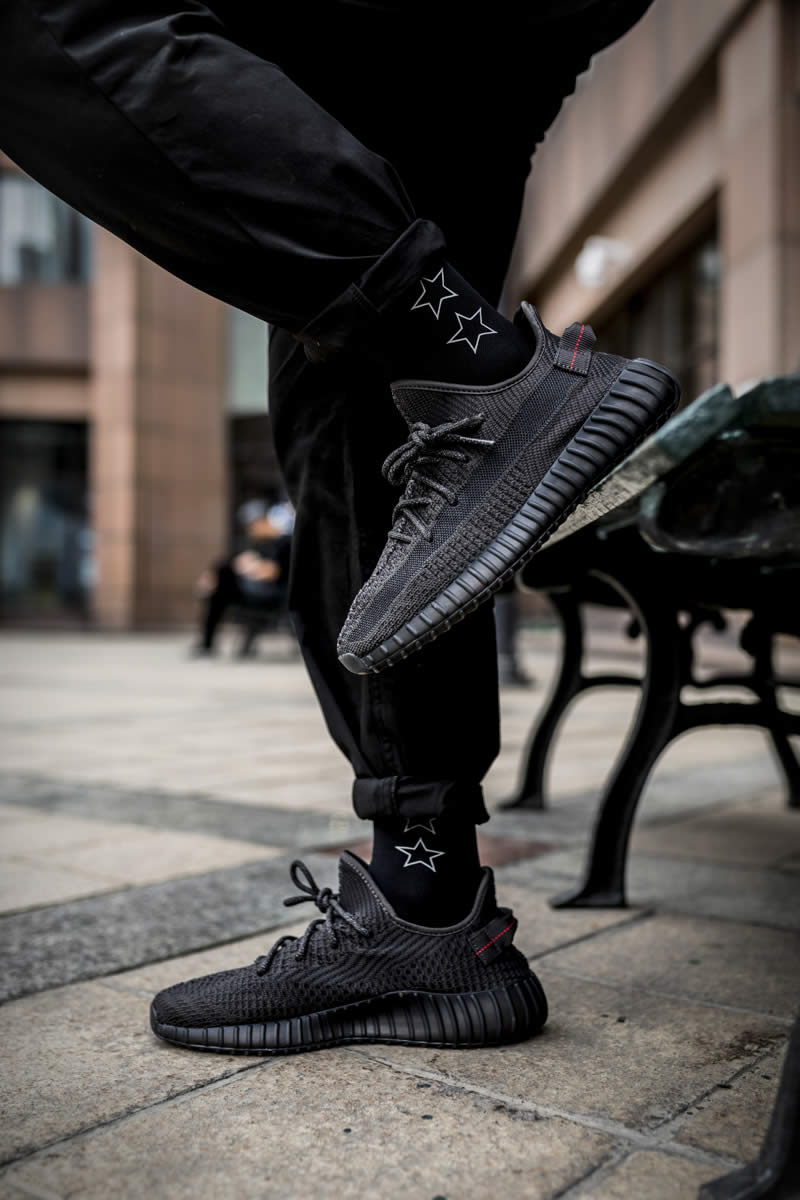 Adidas Yeezy Boost 350 V2 Black None Refective On Feet Fu9013 (3) - www.kitistry.com Adidas Yeezy Boost 350 V2 Black None Refective On Feet Fu9013 (3) - www.kitistry.com