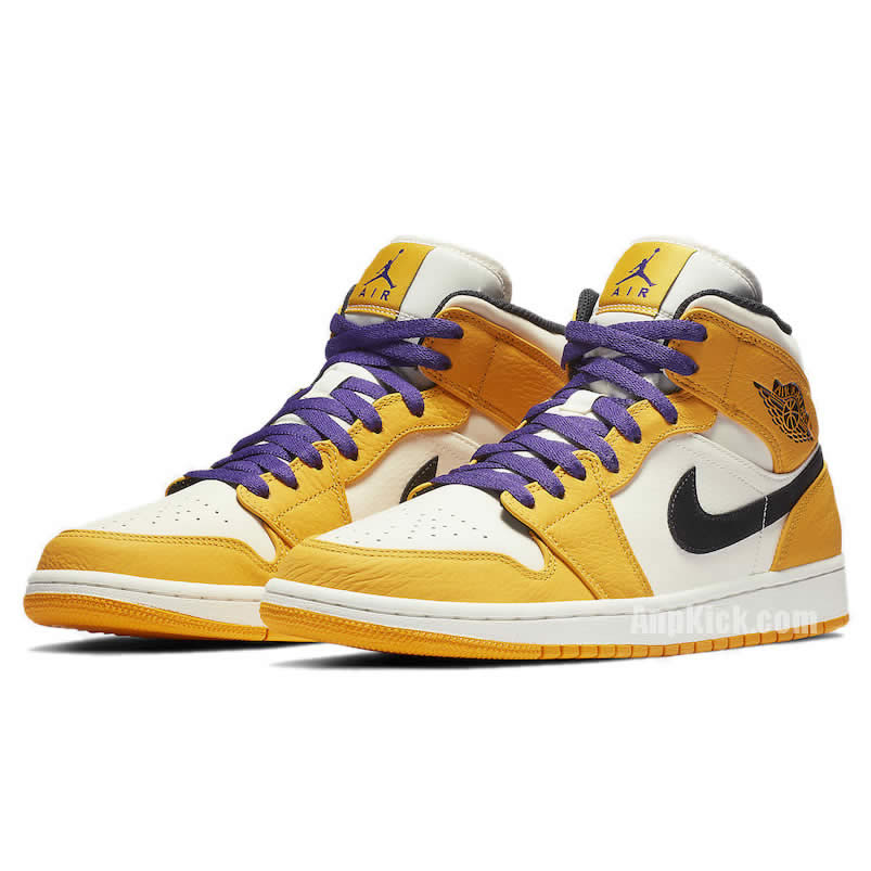 Air Jordan 1 Mid 2019 Lakers Yellow Purple Release Date 852542 700 (3) - www.kitistry.com Air Jordan 1 Mid 2019 Lakers Yellow Purple Release Date 852542 700 (3) - www.kitistry.com