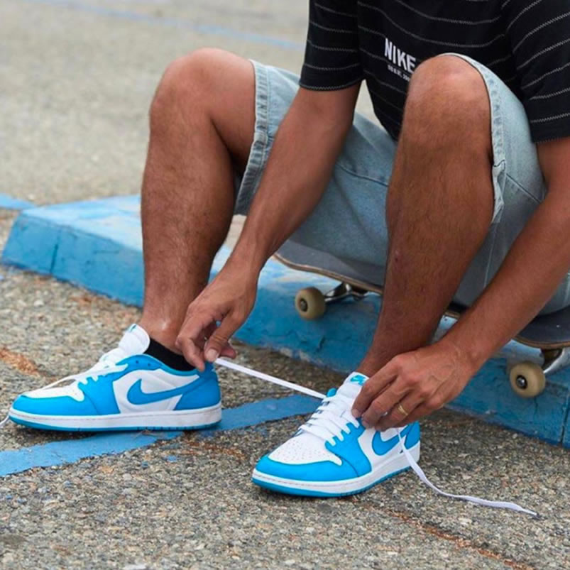 Nike Sb Air Jordan 1 Low Unc Blue On Feet (4) - www.kitistry.com Nike Sb Air Jordan 1 Low Unc Blue On Feet (4) - www.kitistry.com