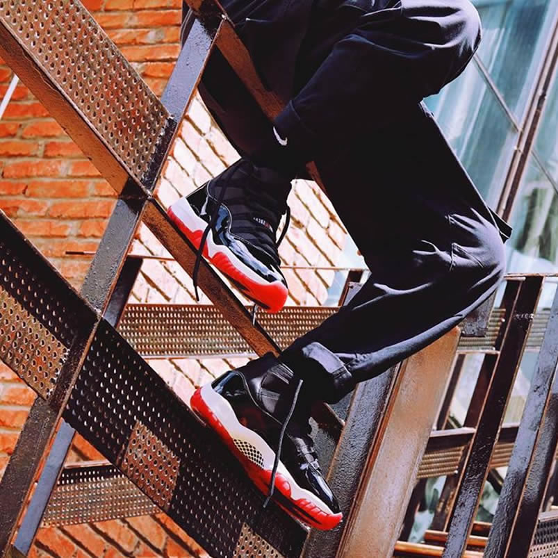 Air Jordan 11 Bred 2019 Black Red On Feet Release Date 378037 061 (1) - www.kitistry.com Air Jordan 11 Bred 2019 Black Red On Feet Release Date 378037 061 (1) - www.kitistry.com