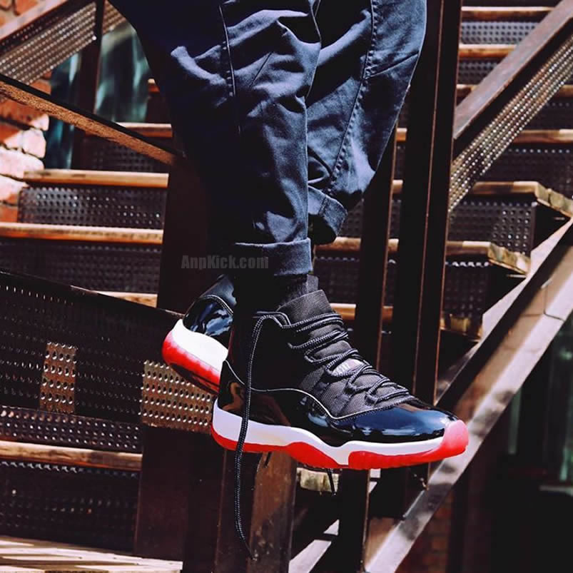 Air Jordan 11 Bred 2019 Black Red On Feet Release Date 378037 061 (4) - www.kitistry.com Air Jordan 11 Bred 2019 Black Red On Feet Release Date 378037 061 (4) - www.kitistry.com