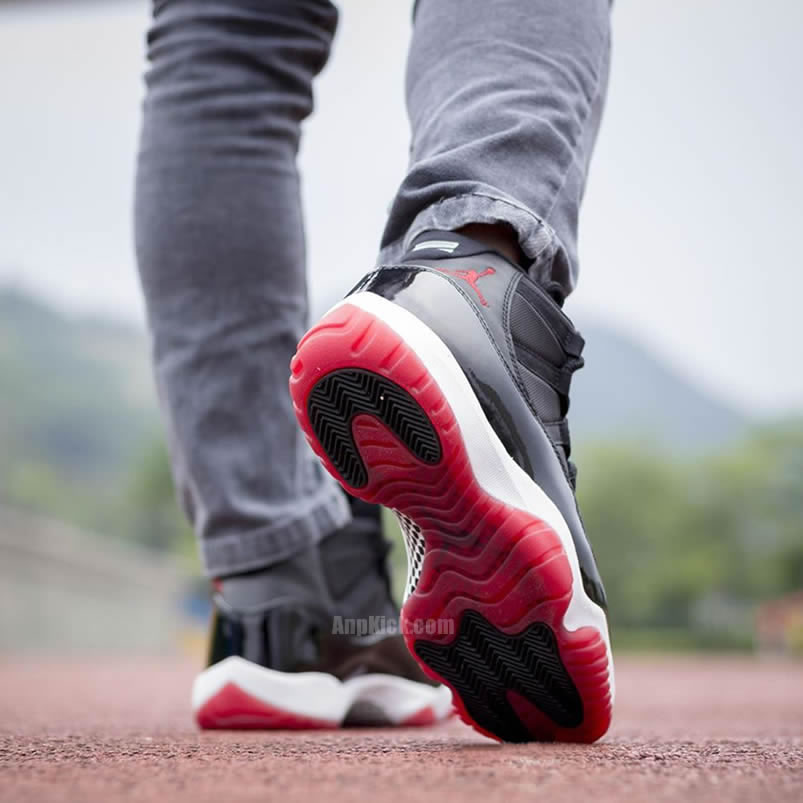 Air Jordan 11 Bred 2019 Black Red On Feet Release Date 378037 061 (9) - www.kitistry.com Air Jordan 11 Bred 2019 Black Red On Feet Release Date 378037 061 (9) - www.kitistry.com