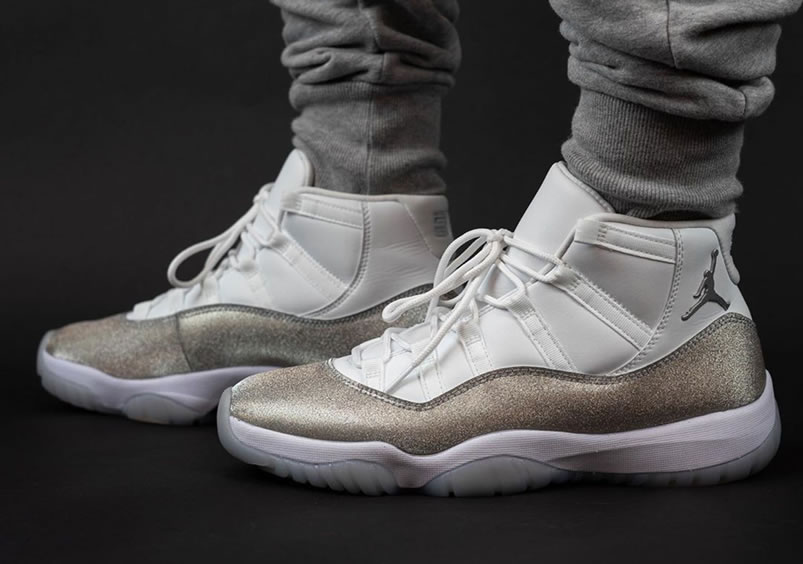 Air Jordan 11 Retro Wmns Metallic Silver Vast Grey On Feet Ar0715 100 (1) - www.kitistry.com Air Jordan 11 Retro Wmns Metallic Silver Vast Grey On Feet Ar0715 100 (1) - www.kitistry.com