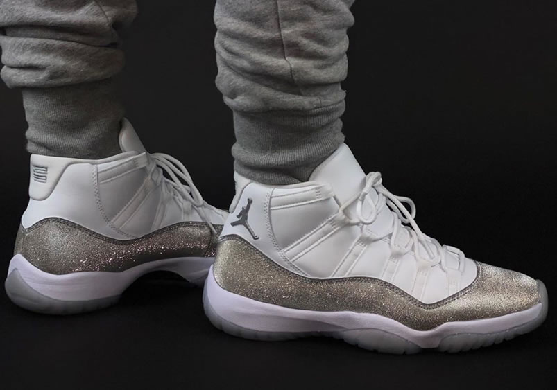 Air Jordan 11 Retro Wmns Metallic Silver Vast Grey On Feet Ar0715 100 (5) - www.kitistry.com Air Jordan 11 Retro Wmns Metallic Silver Vast Grey On Feet Ar0715 100 (5) - www.kitistry.com