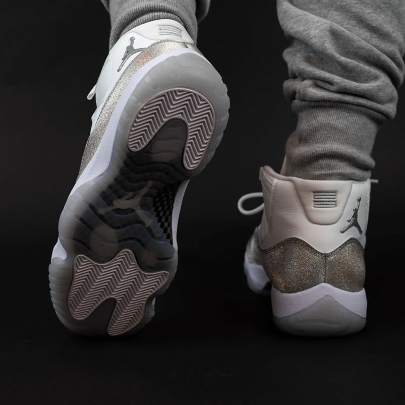 Air Jordan 11 Retro Wmns Metallic Silver Vast Grey On Feet Ar0715 100 (6) - www.kitistry.com Air Jordan 11 Retro Wmns Metallic Silver Vast Grey On Feet Ar0715 100 (6) - www.kitistry.com