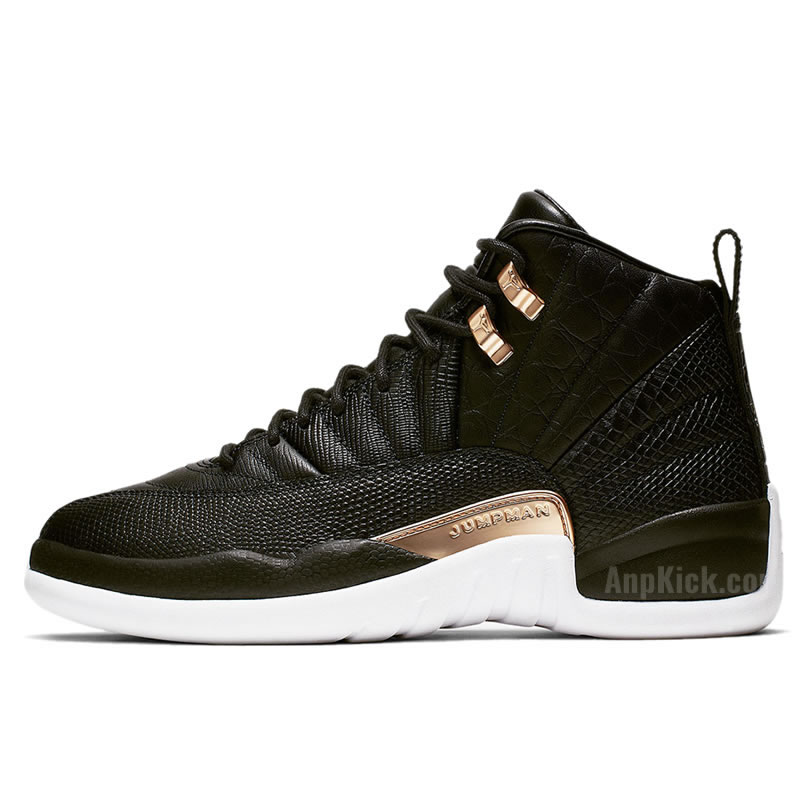 Air Jordan 12 Wmns Snakeskin Midnight Black White Gold Ao6068 007 (1) - www.kitistry.com Air Jordan 12 Wmns Snakeskin Midnight Black White Gold Ao6068 007 (1) - www.kitistry.com
