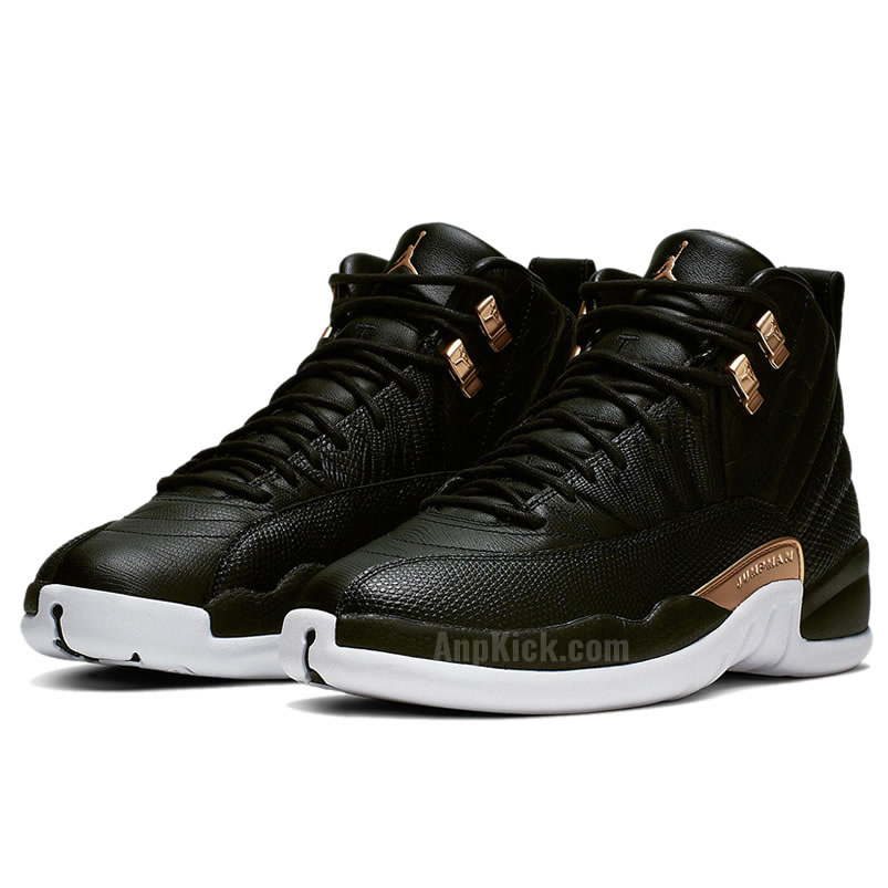 Air Jordan 12 Wmns Snakeskin Midnight Black White Gold Ao6068 007 (3) - www.kitistry.com Air Jordan 12 Wmns Snakeskin Midnight Black White Gold Ao6068 007 (3) - www.kitistry.com