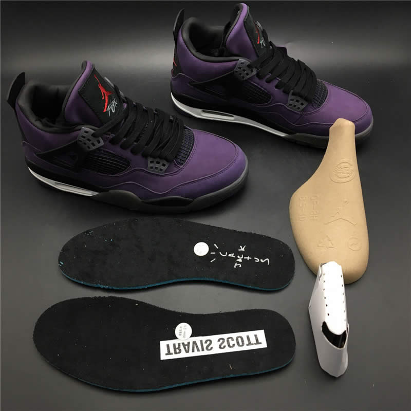 Travis Scott Air Jordan 4 Purple On Feet For Sale (4) - www.kitistry.com Travis Scott Air Jordan 4 Purple On Feet For Sale (4) - www.kitistry.com