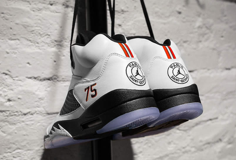 Air Jordan 5 Paris Saint Germain Friends Family Psg White Av9175 101 Detail Pics (1) - www.kitistry.com