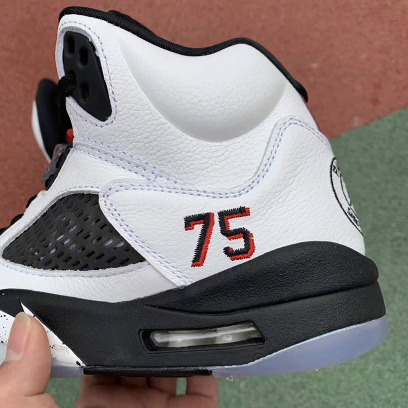Air Jordan 5 Paris Saint Germain Friends Family Psg White Av9175 101 Detail Pics (11) - www.kitistry.com
