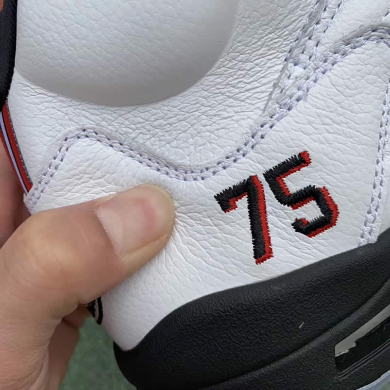 Air Jordan 5 Paris Saint Germain Friends Family Psg White Av9175 101 Detail Pics (15) - www.kitistry.com