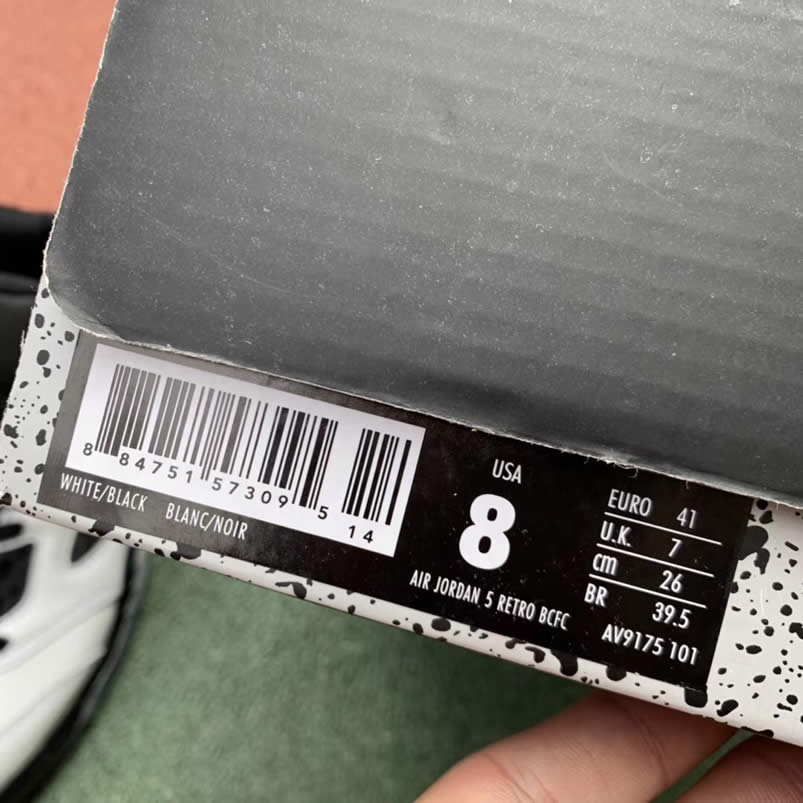 Air Jordan 5 Paris Saint Germain Friends Family Psg White Av9175 101 Detail Pics (19) - www.kitistry.com