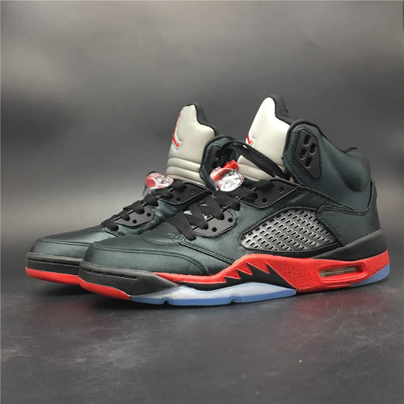 Air Jordan 5 Satin Bred Black University Red For Sale On Feet Outfit 136027 006 (1) - www.kitistry.com Air Jordan 5 Satin Bred Black University Red For Sale On Feet Outfit 136027 006 (1) - www.kitistry.com
