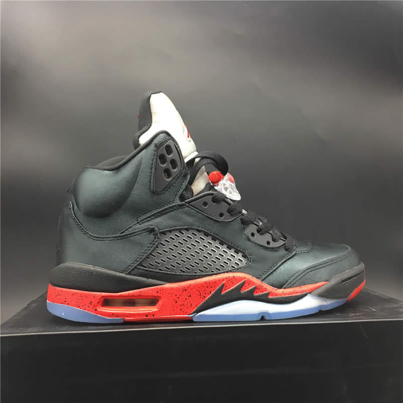 Air Jordan 5 Satin Bred Black University Red For Sale On Feet Outfit 136027 006 (9) - www.kitistry.com Air Jordan 5 Satin Bred Black University Red For Sale On Feet Outfit 136027 006 (9) - www.kitistry.com