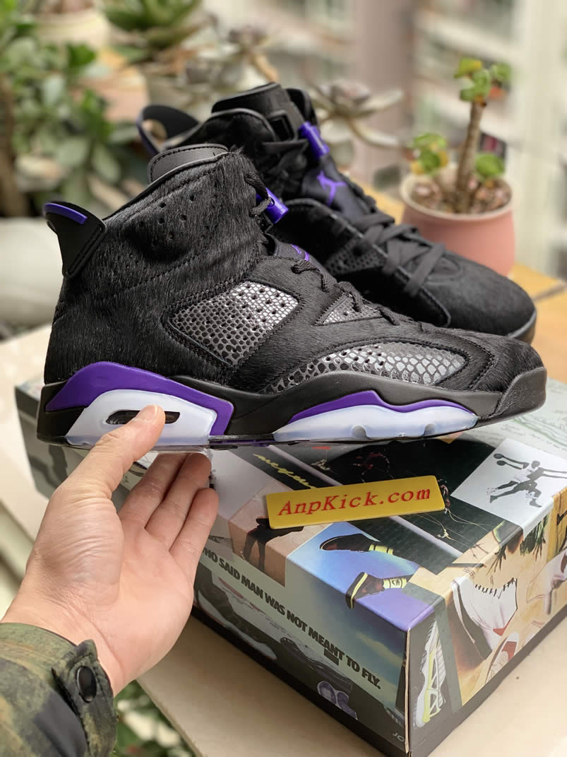 Air Jordan 6 Prm Pony Hair Black Cow Fur Social Status Ar2257 005 (1) - www.kitistry.com