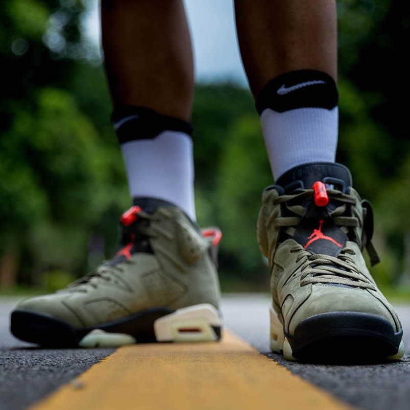 Travis Scott Air Jordan 6 Medium Olive Cactus Jack On Feet For Sale Cn1084 200 (1) - www.kitistry.com Travis Scott Air Jordan 6 Medium Olive Cactus Jack On Feet For Sale Cn1084 200 (1) - www.kitistry.com