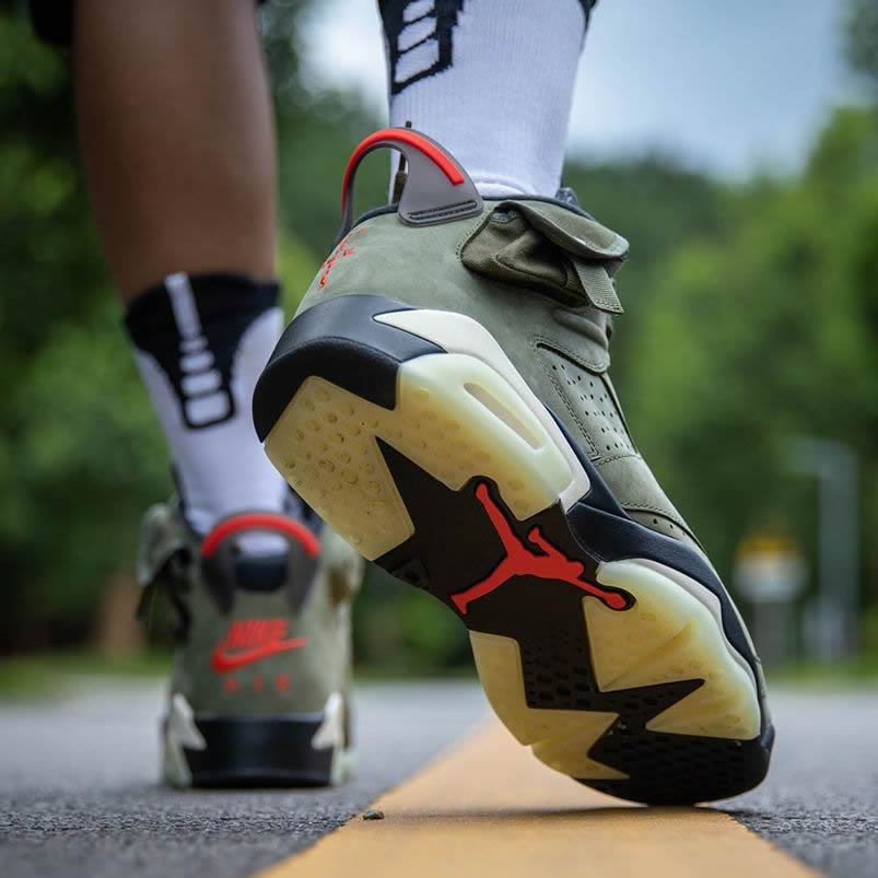 Travis Scott Air Jordan 6 Medium Olive Cactus Jack On Feet For Sale Cn1084 200 (3) - www.kitistry.com Travis Scott Air Jordan 6 Medium Olive Cactus Jack On Feet For Sale Cn1084 200 (3) - www.kitistry.com