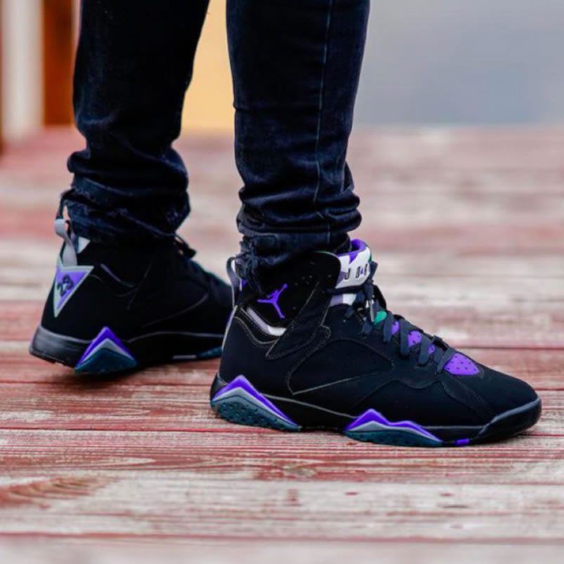 Air Jordan Retro 7 Ray Allen On Foot Pe Black And Purple 304775 053 (7) - www.kitistry.com Air Jordan Retro 7 Ray Allen On Foot Pe Black And Purple 304775 053 (7) - www.kitistry.com
