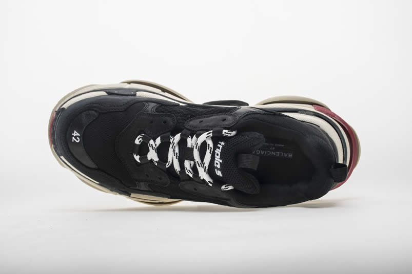 Balenciaga Triple S Sneakers Black Red Shoes 483513w06e1 1000 (10) - www.kitistry.com