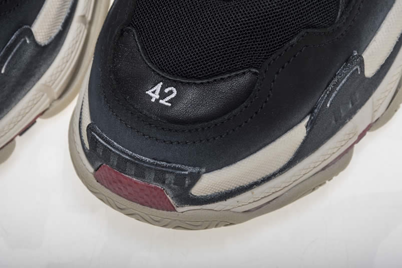 Balenciaga Triple S Sneakers Black Red Shoes 483513w06e1 1000 (11) - www.kitistry.com
