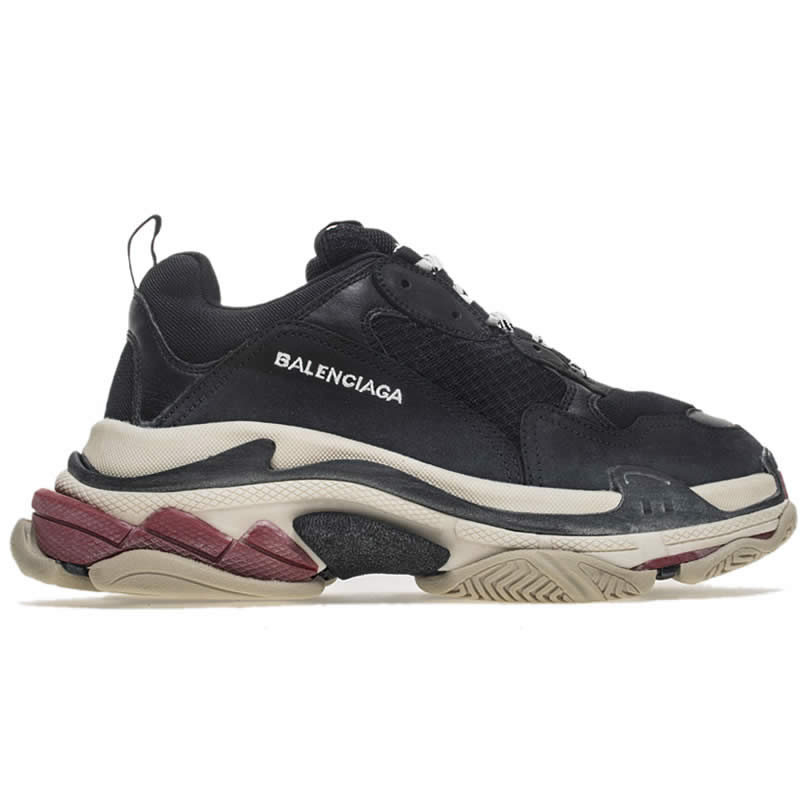 Balenciaga Triple S Sneakers Black Red Shoes 483513w06e1 1000 (2) - www.kitistry.com