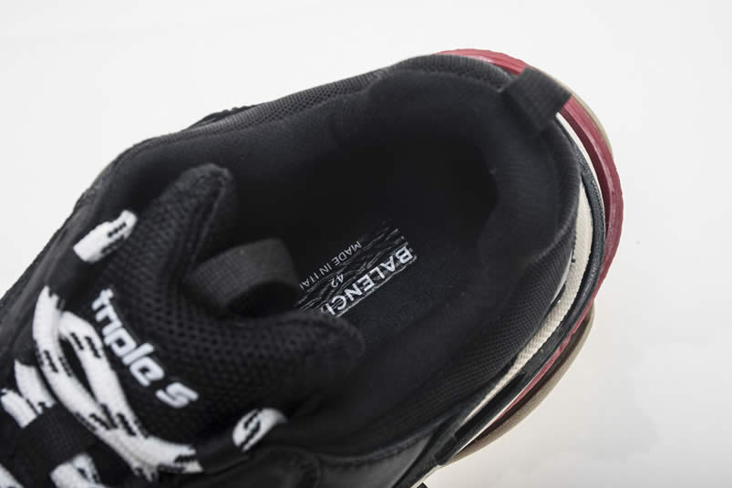 Balenciaga Triple S Sneakers Black Red Shoes 483513w06e1 1000 (29) - www.kitistry.com