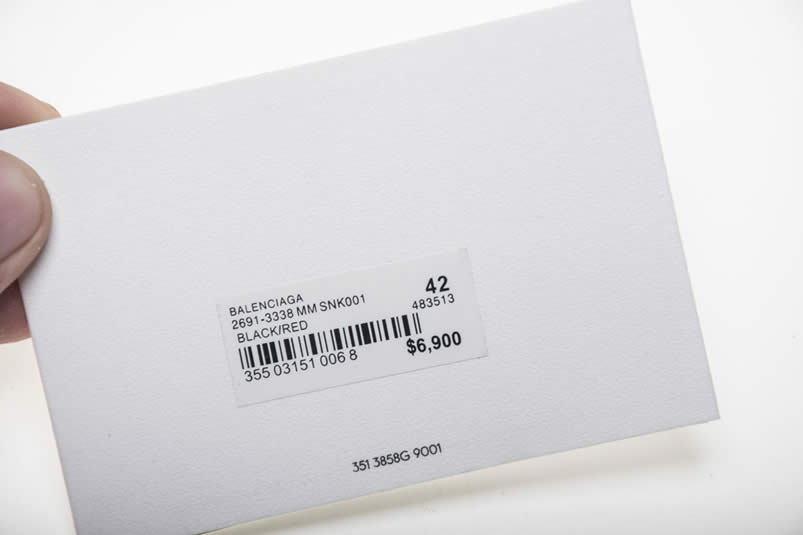 Balenciaga Triple S Sneakers Black Red Shoes 483513w06e1 1000 (32) - www.kitistry.com
