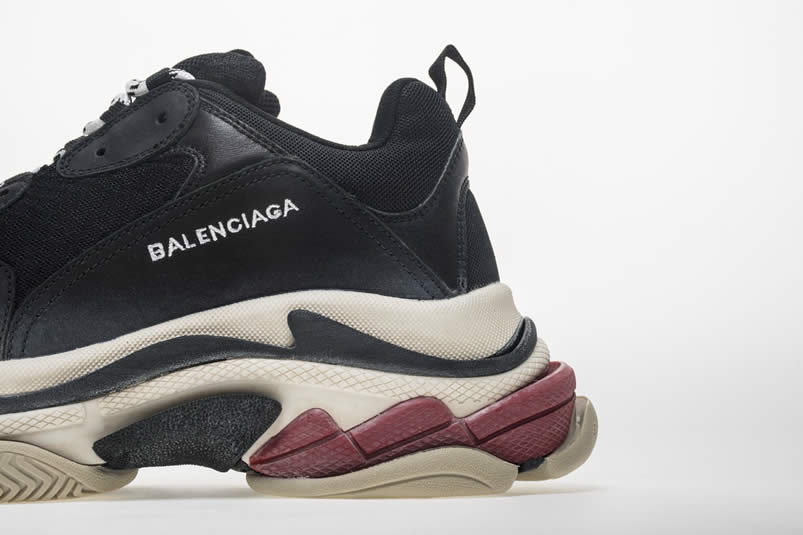 Balenciaga Triple S Sneakers Black Red Shoes 483513w06e1 1000 (9) - www.kitistry.com
