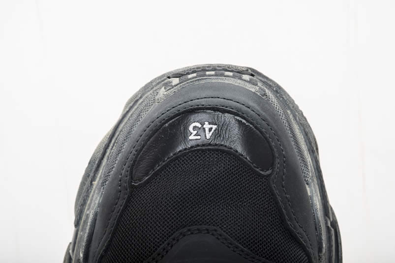 Balenciaga Triple S Sneakers Black Shoes 512176w09o1 1000 (14) - www.kitistry.com