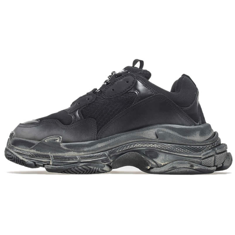 Balenciaga Triple S Sneakers Black Shoes 512176w09o1 1000 (3) - www.kitistry.com