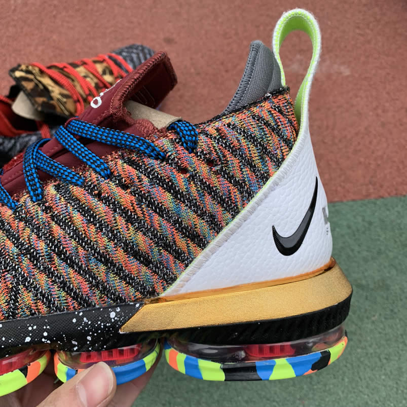 Nike Lebron 16 Lmtd Multicolor On Feet What The 1 Thru 5 For Sale Bq6582 900 Image (6) - www.kitistry.com Nike Lebron 16 Lmtd Multicolor On Feet What The 1 Thru 5 For Sale Bq6582 900 Image (6) - www.kitistry.com