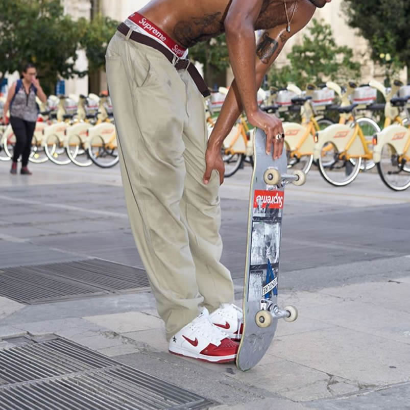 Supreme Nike Sb Dunk Low On Feet Red White 2019 Shoes Ck3480 600 (1) - www.kitistry.com Supreme Nike Sb Dunk Low On Feet Red White 2019 Shoes Ck3480 600 (1) - www.kitistry.com