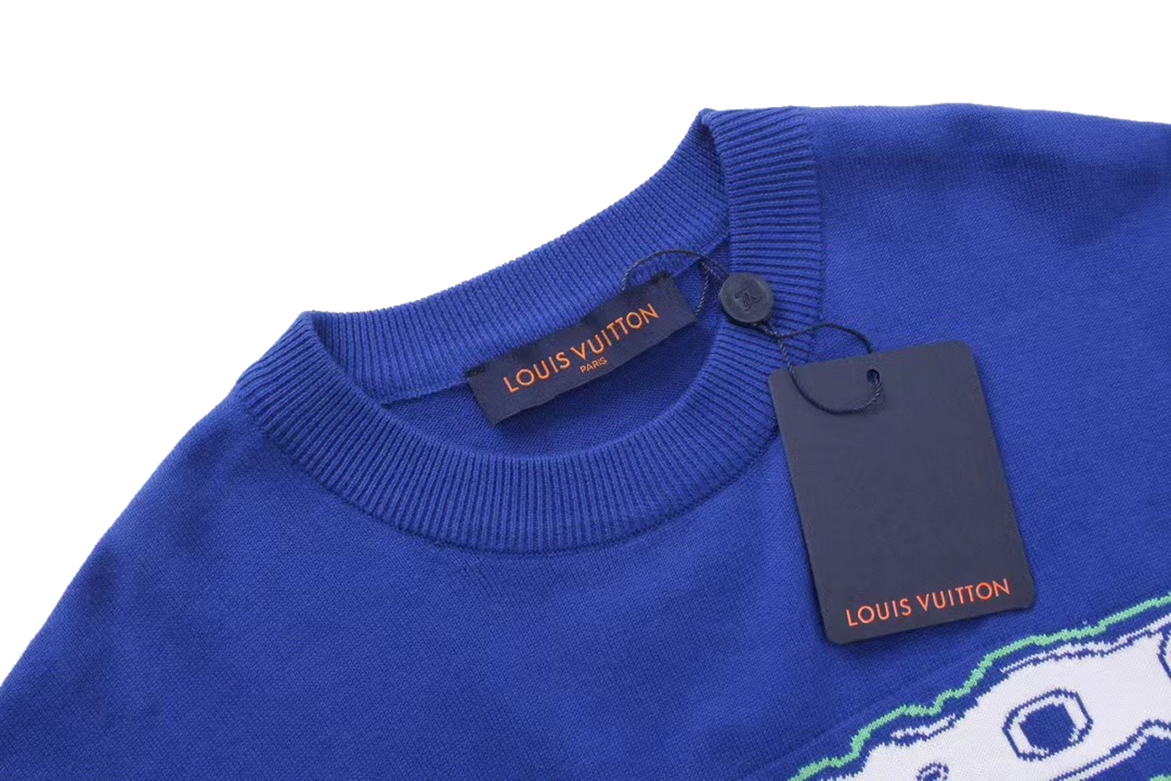Louis Vuitton Short Sleeved Cotton Intarsia Crewneck 1abxyr (8) - www.kitistry.com Louis Vuitton Short Sleeved Cotton Intarsia Crewneck 1abxyr (8) - www.kitistry.com