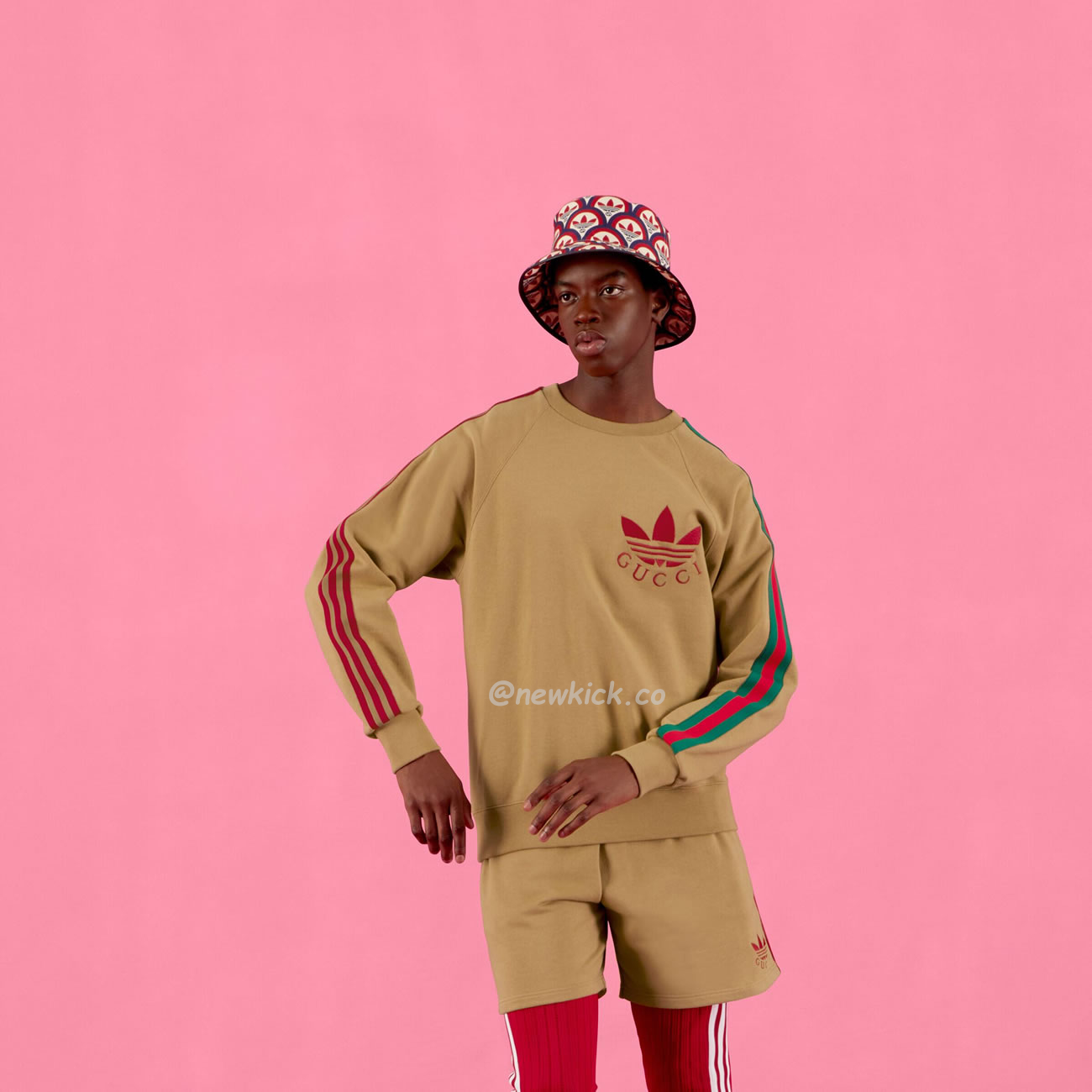 Adidas X Gucci Knitted Cotton Sweater 691638 Xjeml 2184 (9) - www.kitistry.com