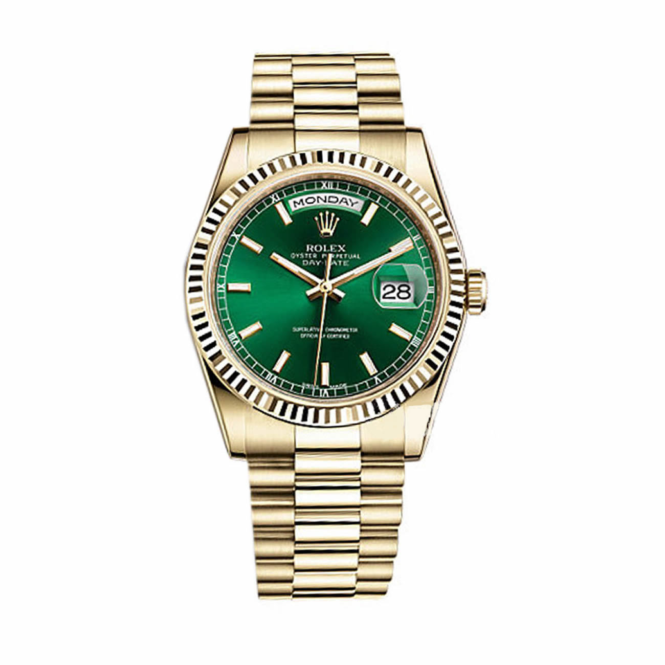 Rolex Day Date Olive Green Cherry Red Dial Bright Blue Bright Black Champagne Colour Olive Green 228239 (5) - www.kitistry.com